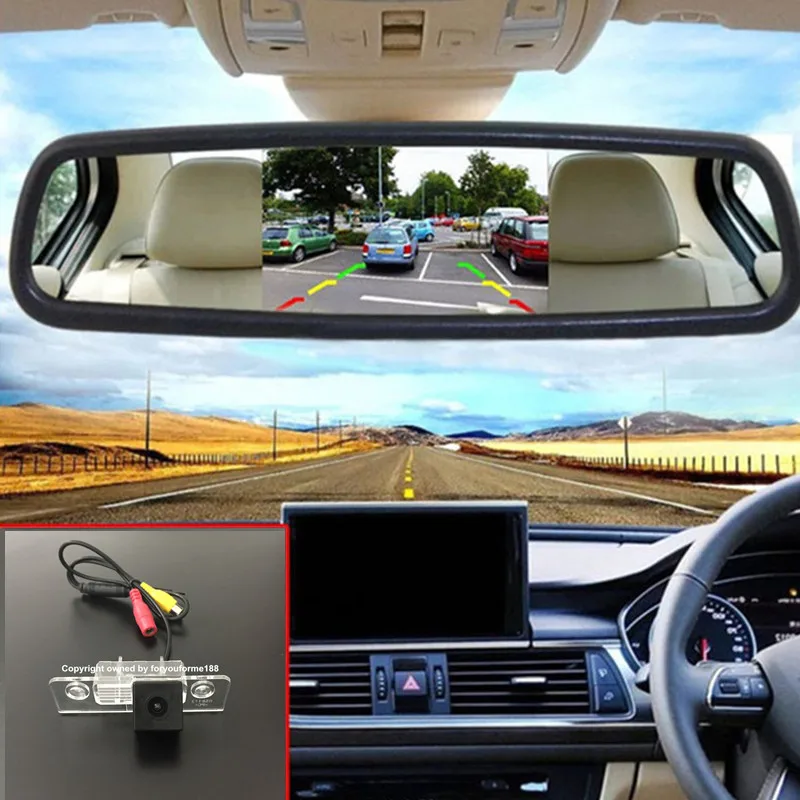 HD CCD Night Vision Car Reverse Backup Camera For Ford Mustang GT / CS