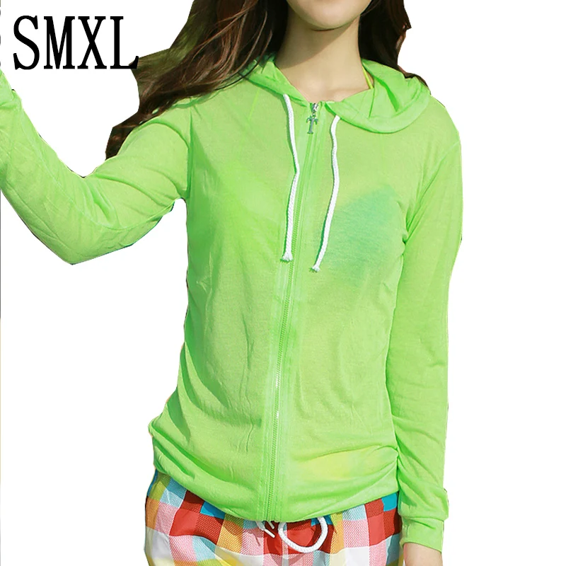 smxl transparent long sleeve shirt jacket women beach wear