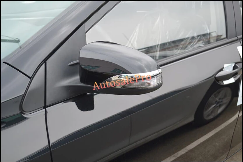 For Toyota Corolla 2014 2015 2016 Side Door Mirrors Rearview Stripe