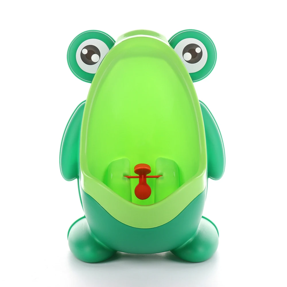 

Training Boys Bathroom Frog Urinal Baby Boy Toilet Training Children Stand Vertical Urinal Wall-Mounted Hook Frog Potty Toilet