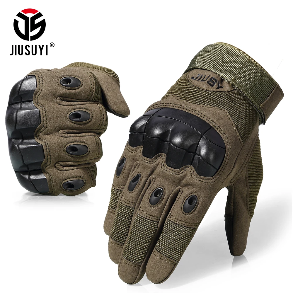 

Screen Touch Tactical Gloves Combat Anti-Skid Military Army Shooting Paintball Airsoft Carbon Hard Knuckle Full Finger Gloves