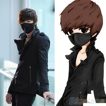 Hot item! 1Pc Unisex Mens Womens Black Health Cycling Anti-Dust Cotton Mouth Face Mask Respirator
