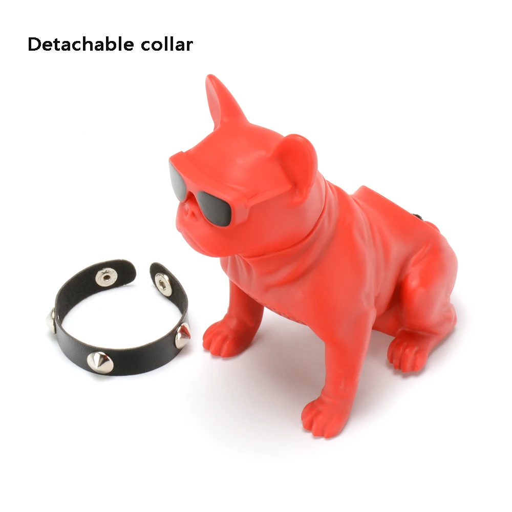 

Bulldog Wireless Bluetooth Speaker Mini full dog Portable Column Speaker Stereo Music Player Sound System caxia de som Boom Box