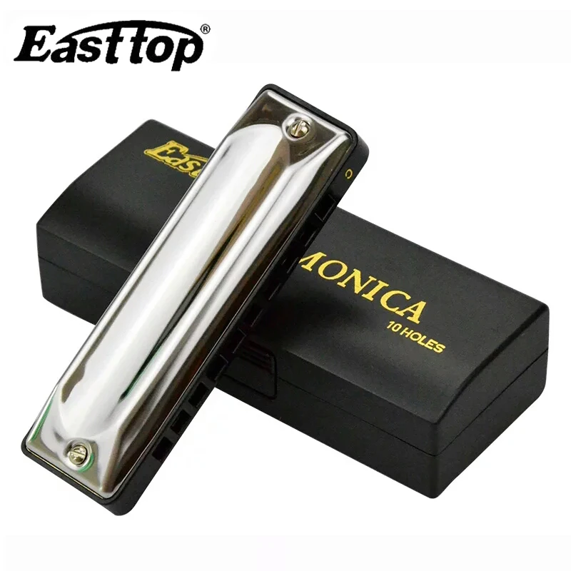 EASTTOP T002 диатонический Harmonica10-Hole армоника Блюз рот оган музыкальный инструмент блюз Арфа(12 клавиш на выбор