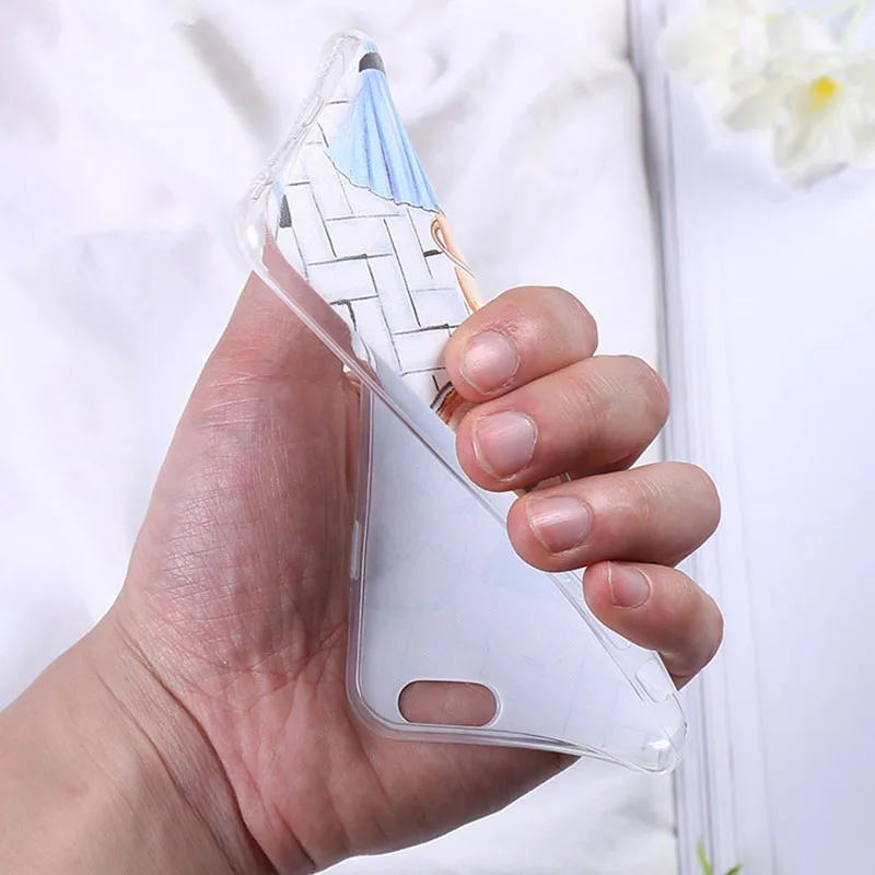 Cute Quote Girl Boss Case For iPhone 8 7 6 6S Clear For iiphone 7Plus Soft Phone Case Cover FOR iphone XS Max XR X Protective