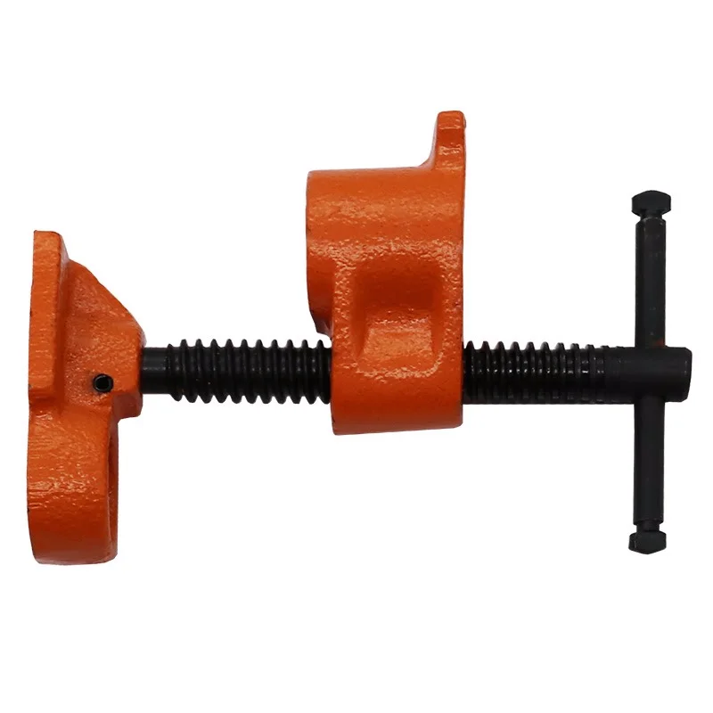 Woodworking jigsaw clamp pipe clamp carpenter pipe connector woodworking fixture 4 water pipe clamp 1 / 2 pipe