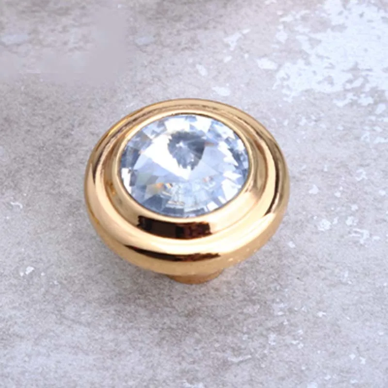 knobs 96 мм 128 мм современная мода Люкс Rhinestone Furnityure ручки Золотое стекло кристалла тумба кухонного шкафа Ручка для ящика Ручка - Цвет: knobs