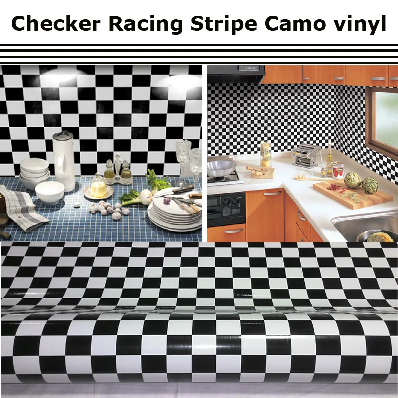 Us 72 0 Stickerbomb Vinyl Wrap Checker Racing Stripe Camo Vinyl Camouflage Vehicle Wrap 1 52 30m Roll In Car Stickers From Automobiles Motorcycles