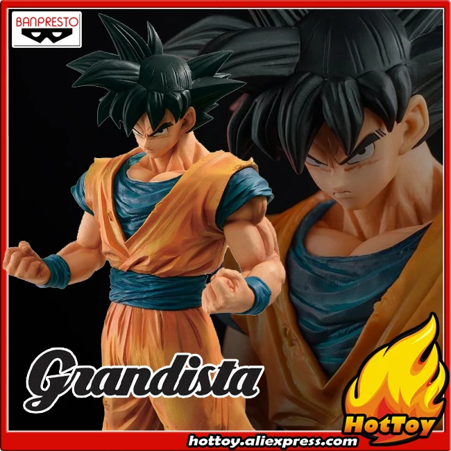 comprar 100% Original Banpresto ROS Resolução de Soldados Grandista Coleção Figura Son Goku Goku \