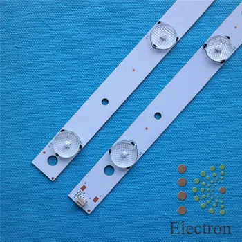 

5set 40" 822mm*17mm 10leds LED Backlight Lamps Strips DLED40GK4X10 w/ Optical Lens Fliter for TV Monitor Panel Brand New