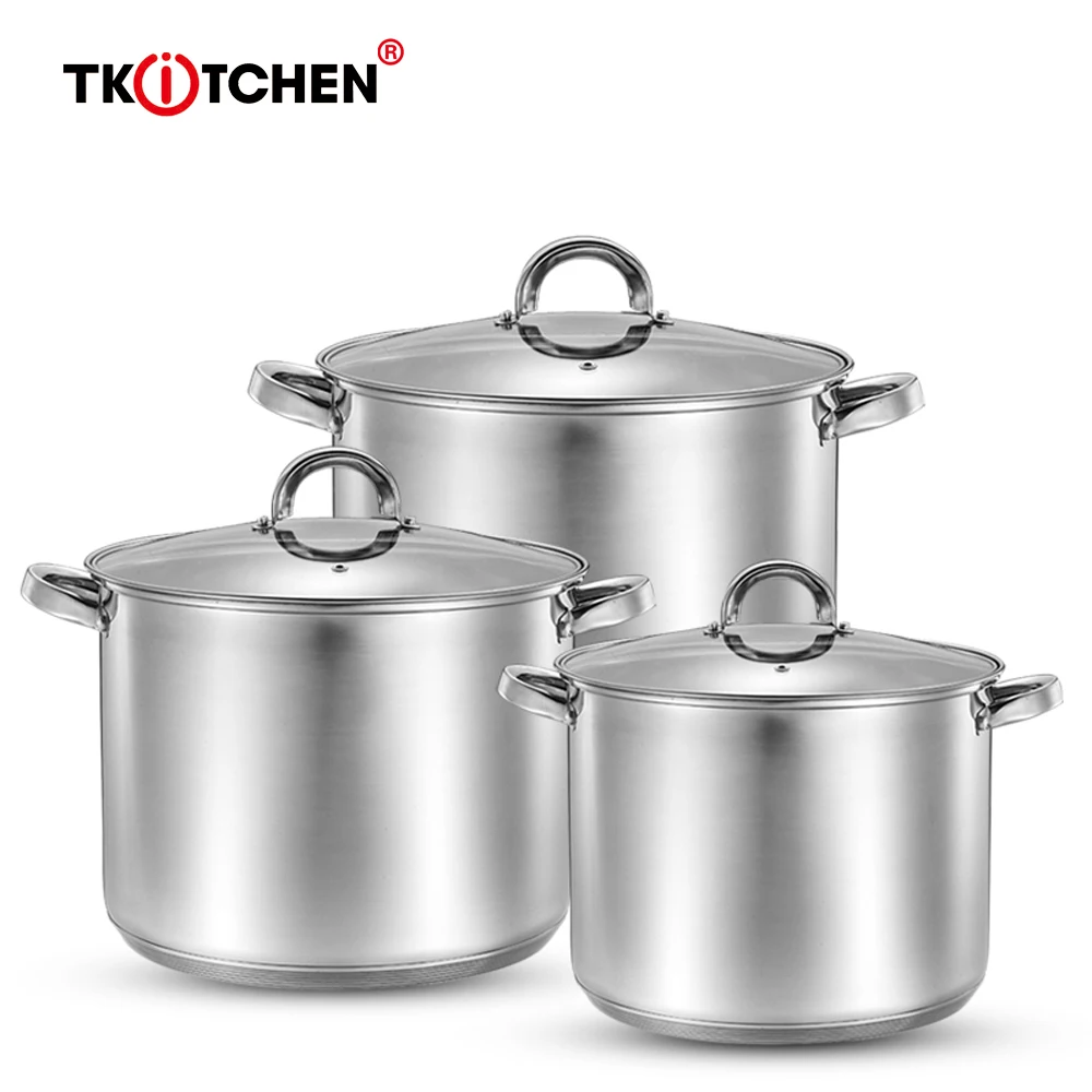 

Stainless Steel Soup Pot Cooking Pot Casserole Induction Cooker cookware Kitchen Commercial Cooker Steamer saucepan hotpot