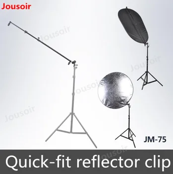 

JM-75 Multi-function Reflector Clip Quick Mount Bracket Reflector Bracket Thickened Aluminum Connector CD50 T08