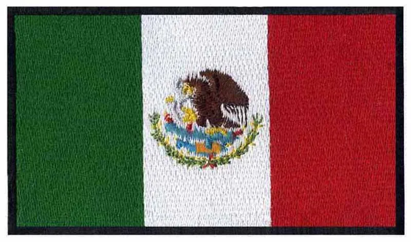 Aufnäher patches gedruckt Flaggen flagge fahne MEX mexiko 