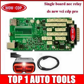 

Single Board 2015.R1 Free active/ 2014.3 with Keygen Software New vci VD TCS CDP Pro +LED OBDII Cables for cars/trucks as mvd