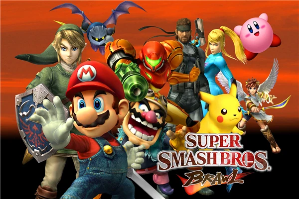 Lona Feita Sob Encomenda Smash Bros Super Mario Adesivos De Parede