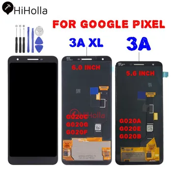 

For Google Pixel 3A LCD Display Touch Screen Digitizer For Google Pixel 3A XL LCD Screen G020A G020E G020B G020C G020G G020F