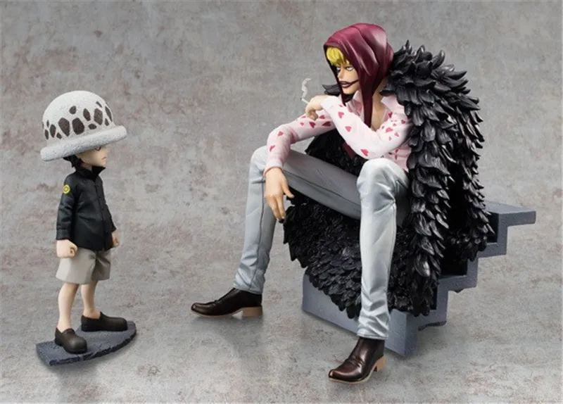 Good Quality One Piece Trafalgar Law Heart Corazon Action Figure PVC