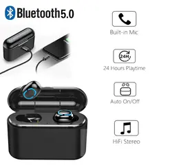 Наушники-вкладыши TWS Bluetooth наушники Беспроводной Bluetooth наушники Handsfree спортивные наушники игровая гарнитура для мобильного телефона Samsung