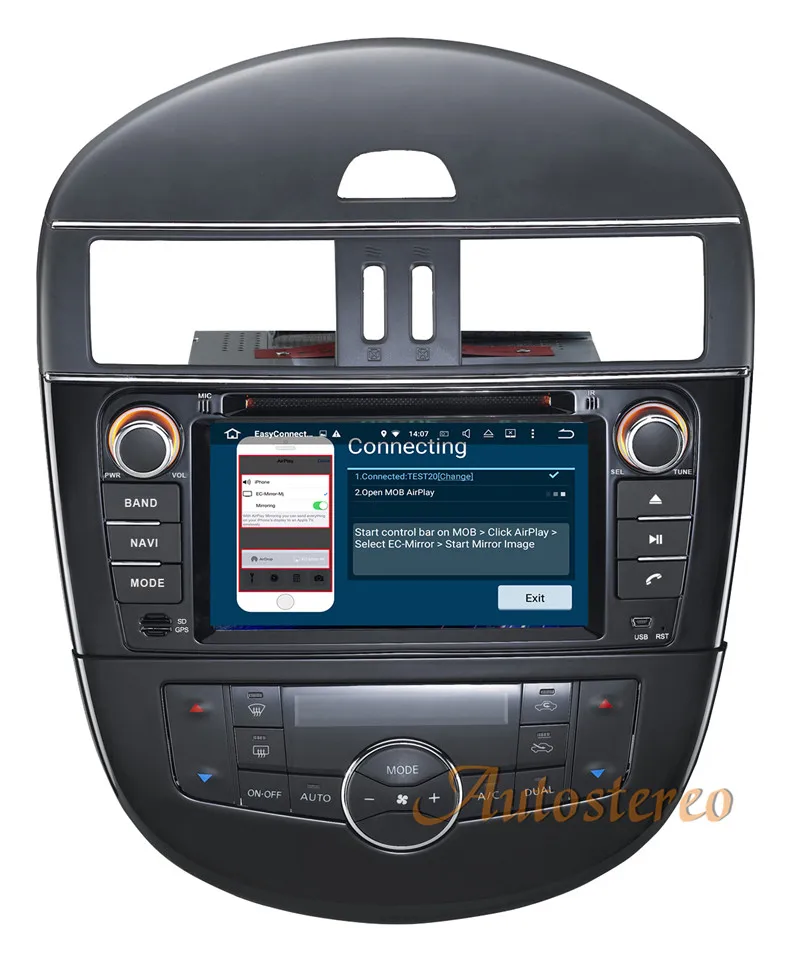 Excellent The Newest Android 7.1 Car GPS Navigation DVD Player For NISSAN Nissan Tiida Versa 2011-2017 auto stereo multimedia radio pad 18