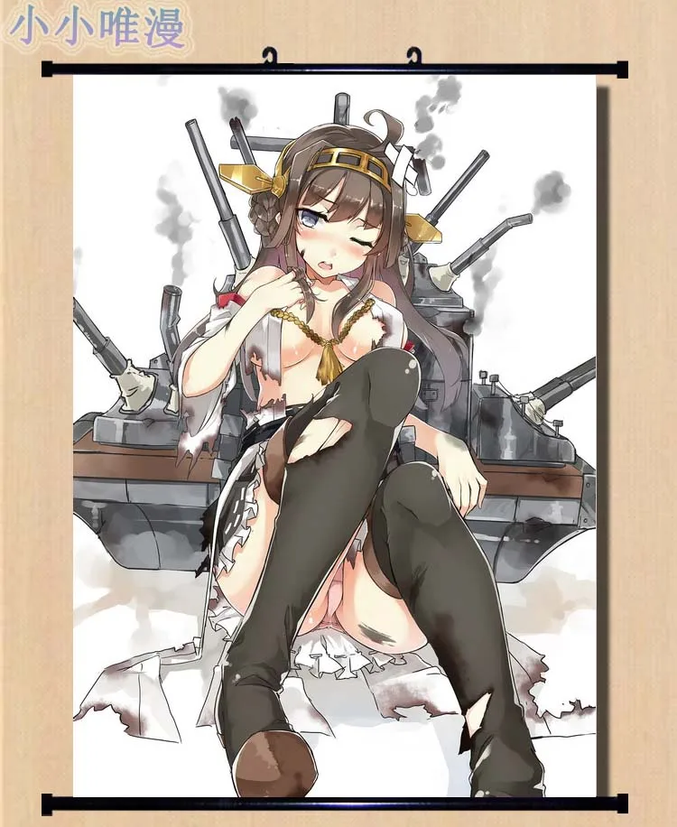 Японские Аниме игры Kantai Коллекция KanColle персонажи сексуальная девушка Kongou