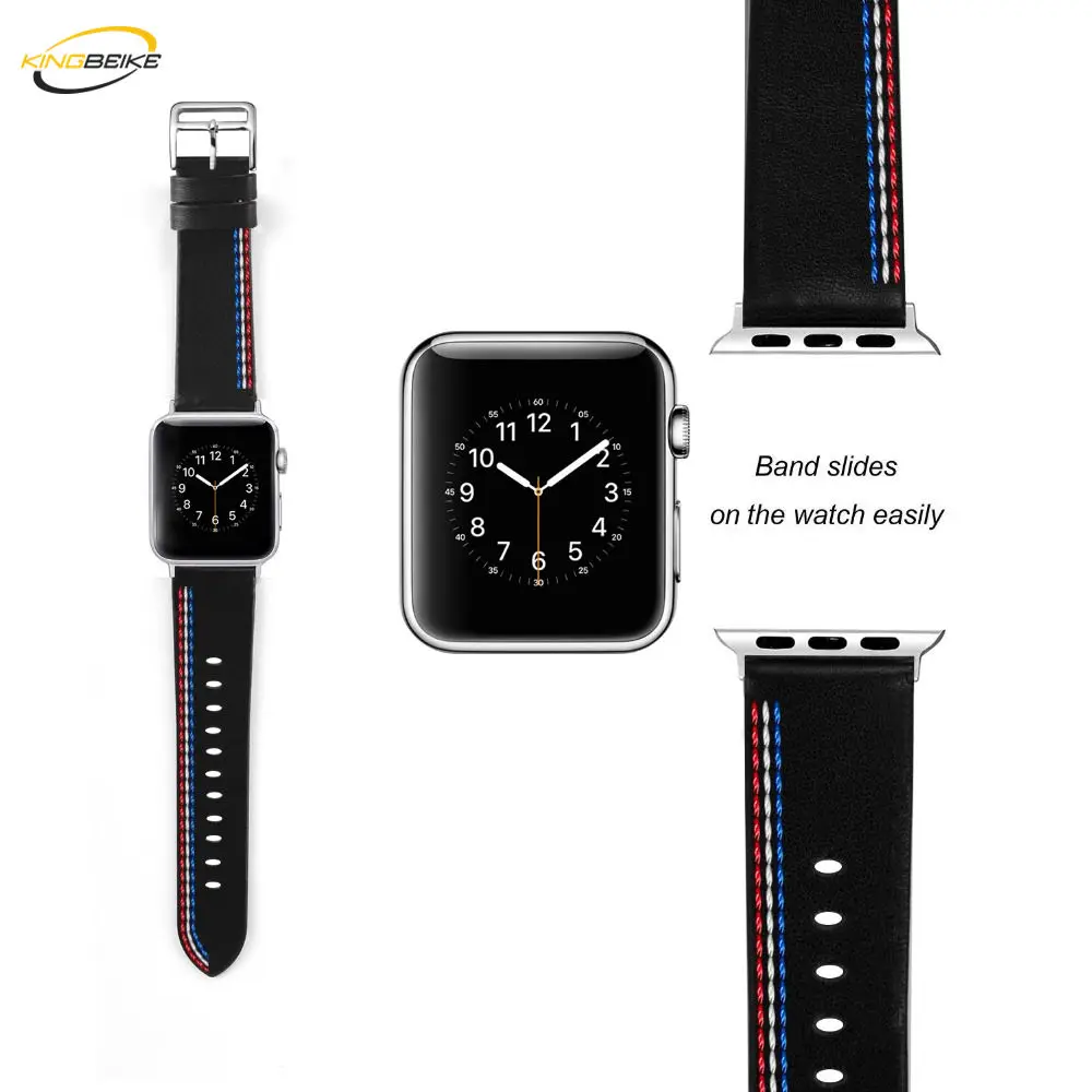 Genuine Leather Watchband For Apple Watch Band 1/2/3/4 Series Wristband Bracelet iwatch 38mm/42mm/40mm/44mm Replacement Strap Genuine Leather Watchband For Apple Watch Band 1/2/3/4 Series Wristband Bracelet iwatch 38mm/42mm/40mm/44mm Replacement Strap