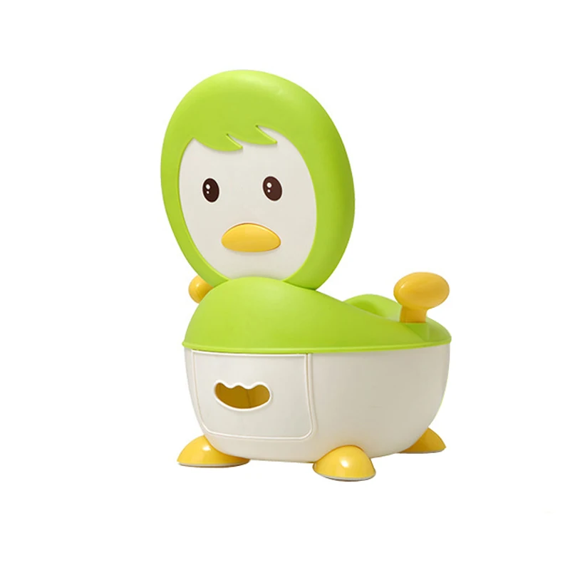 

Baby Potty Toilet Training Seat Cartoon Penguin Child Potty Trainer Portable Plastic Children's Pot WC Kids Baby Potty Chair