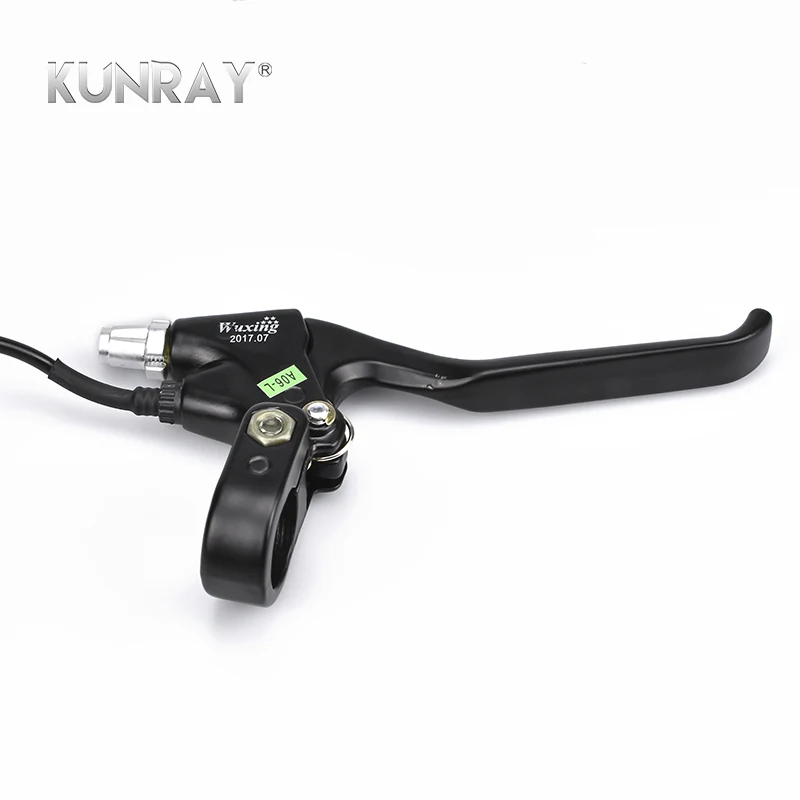 Discount 1Pair Aluminum Alloy Electric Brakelever For Electric Bicycle E-scooter Bicycle Cut Off Power Brake MTB Road Bike E-Brake 47PDD 4