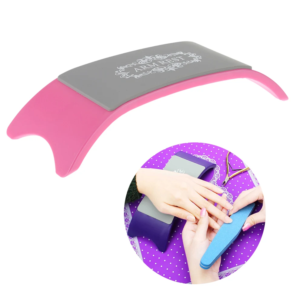 New Plastic Silicone Nail Art Cushion Plastic Pillow Hand Rest Holder