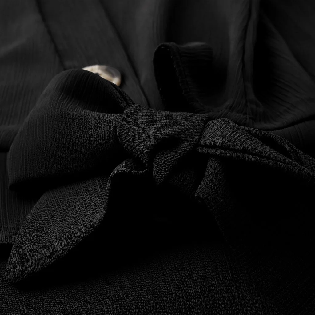 Vestidos verao, женская шифоновая блузка с коротким рукавом и v-образным вырезом, с завязками на пуговицах спереди, блузка, топы, блузка, женская рубашка