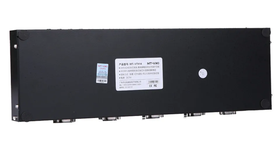 Original MT-VIKI 4X4 VGA Video Audio Matrix Switch with IR Remote Control 400MHz 4 Input 4 Output 1920*1440 1080P FHD MT-VT414