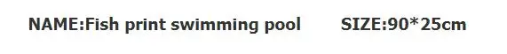 90*25 см детский домашний надувной бассейн детские купальные вечерние плавающие бассейн для рыбной ловли пруд морской шар бассейн 4 цвета
