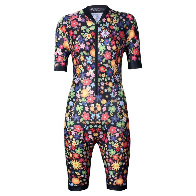 

Women's Short Sleeve Cycling Bodysuit Breathable Lightweight Bicycle Bodysuit Quick Drying Mountain Road Bike Jersey
