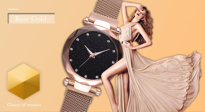 Relogio Feminino роскошные женские часы женские магнитные звездное небо часы модные бриллиантовые Женские кварцевые наручные часы Zegarek Damski