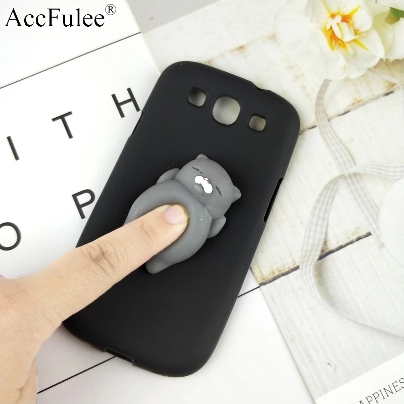 Мягкий чехол для телефона с объемными игрушками Samsung Galaxy S3 S4 S5 S6 S7 Edge S8 S9 Plus S10 Lite S20