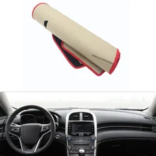 Для Chevrolet Malibu 2012- приборной панели автомобиля Избегайте свет Pad инструмент крышка платформы стол Коврики силиконовые Нескользящие задней поверхности