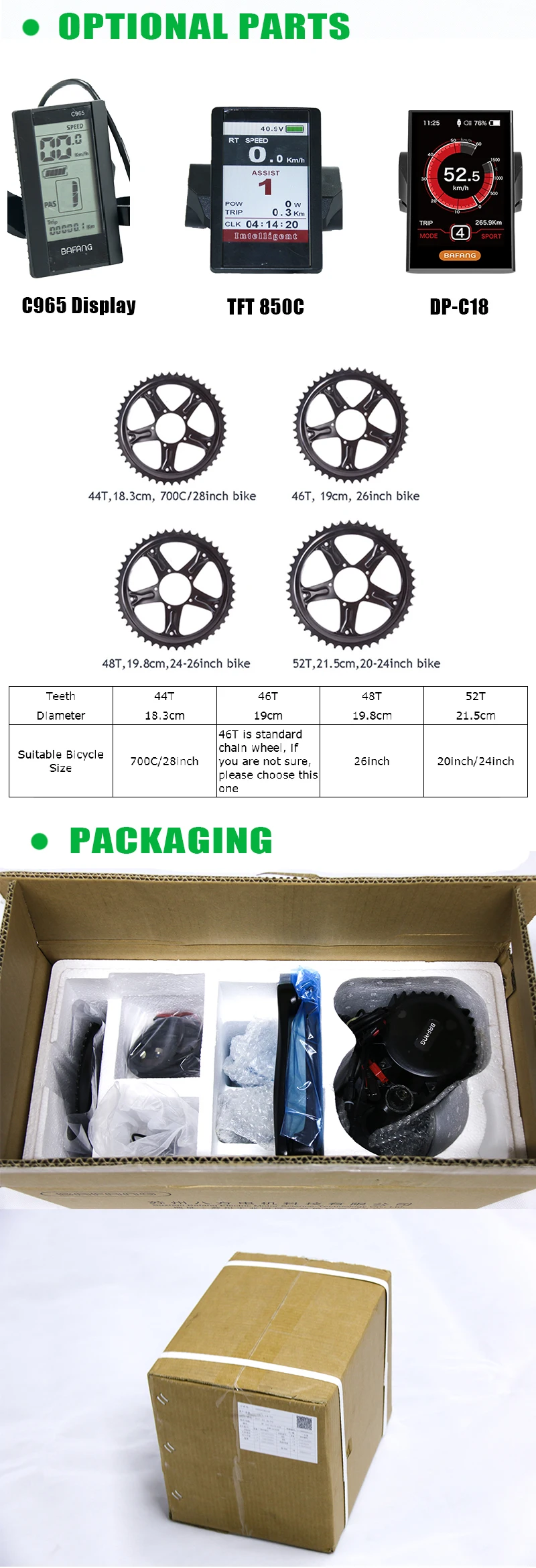 Discount Bafang BBS02 500W E Bike Kit 48V 500W Mid Drive Bafang Motor DIY with 13AH Lithium Ebike Battery Electric Bike Kit with Battery 6
