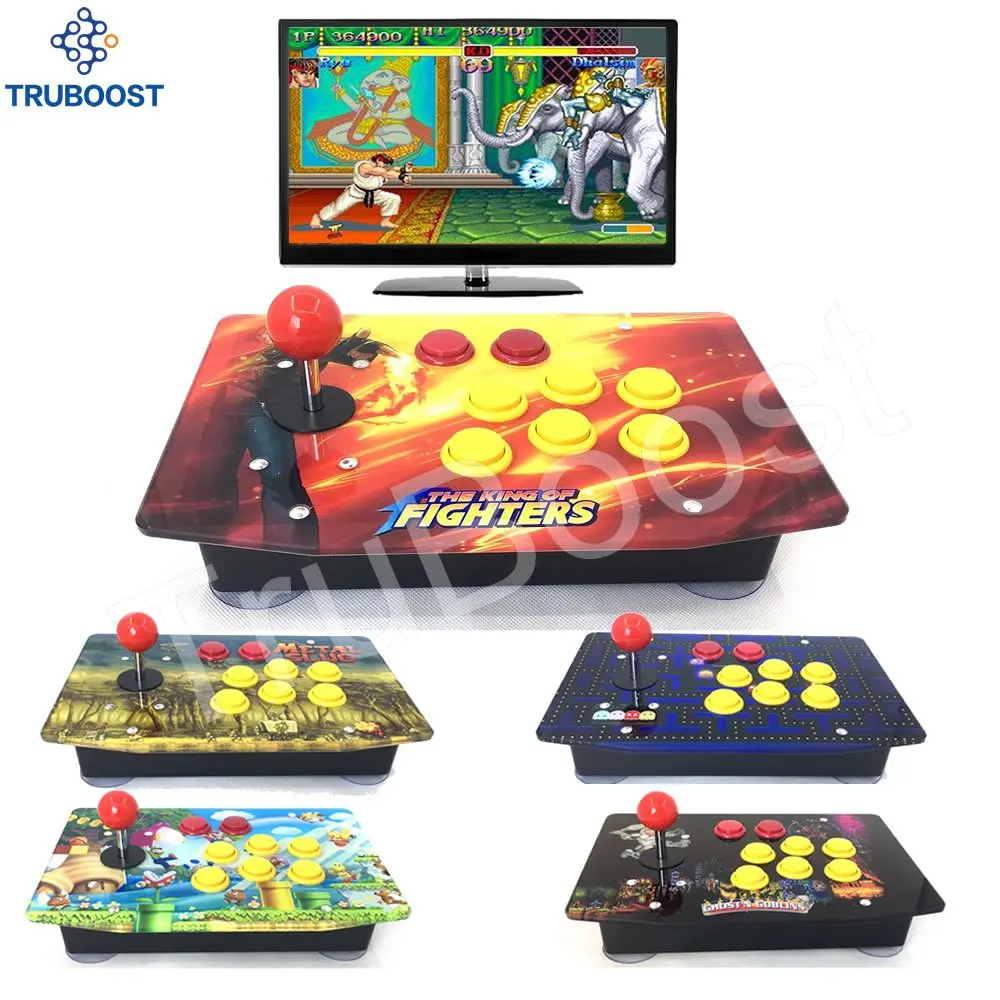 

Fully Customized Acrylic Artwork Panel PC Computer Arcade Games USB Joystick Gamepad Wired Controller Plug Play