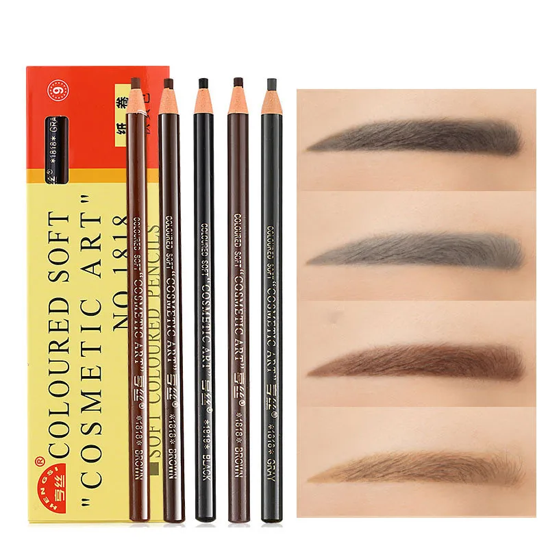 

Waterproof Eye Brow Eyeliner Double Automatic Rotation Eyebrow Pen Pencil Makeup Cosmetic Tool Cosmetics Gift Dropshipping