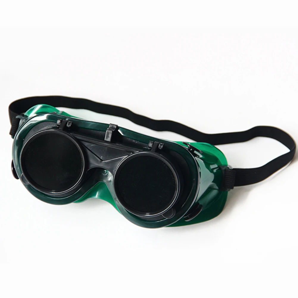 Пайка сварочные очки пайка промышленная мягкая рамка резка флип-ап Регулируемые очки защитные линзы прочная защита глаз