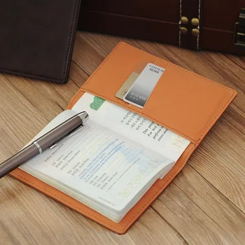 

New Fashion Unisex Passport Holder Protector Wallet Business Card Soft Passport Cover Retro Solid Color