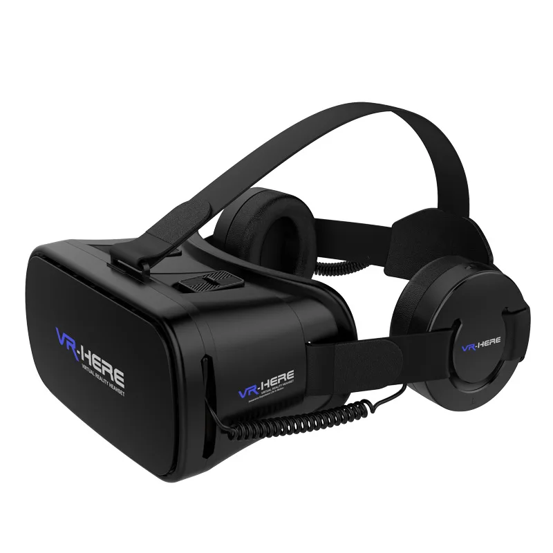 VR здесь 3D очки виртуальной реальности шлем коробка цифровые гарнитура для 4 0 6 1