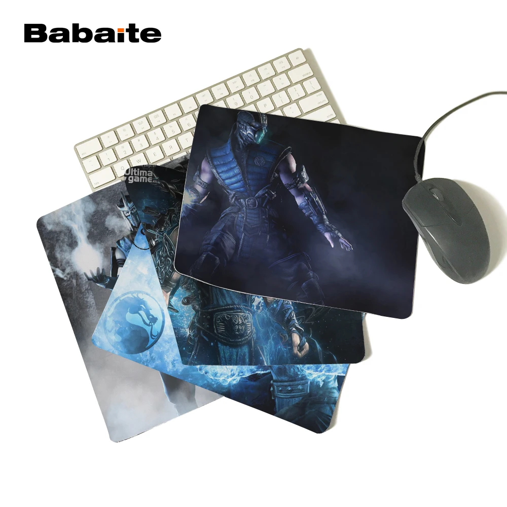 Прочный мягкий коврик для мыши Babaite Sub Zero In Mortal Kombat X игровой геймеров игровые