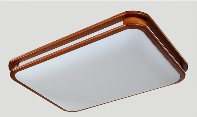 Plafoniere In Legno : Online shop telecomando asiatico stile cinese plafoniera led