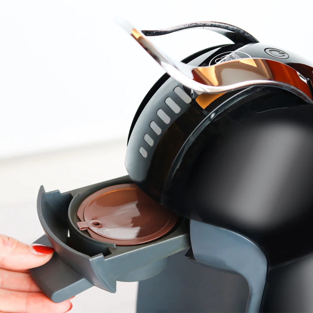 Crema кофе капсула фильтр Обновления 3-го поколения двухтипный dolcegusto многоразовые кофейные чашки корзины 41 мм вскрытия