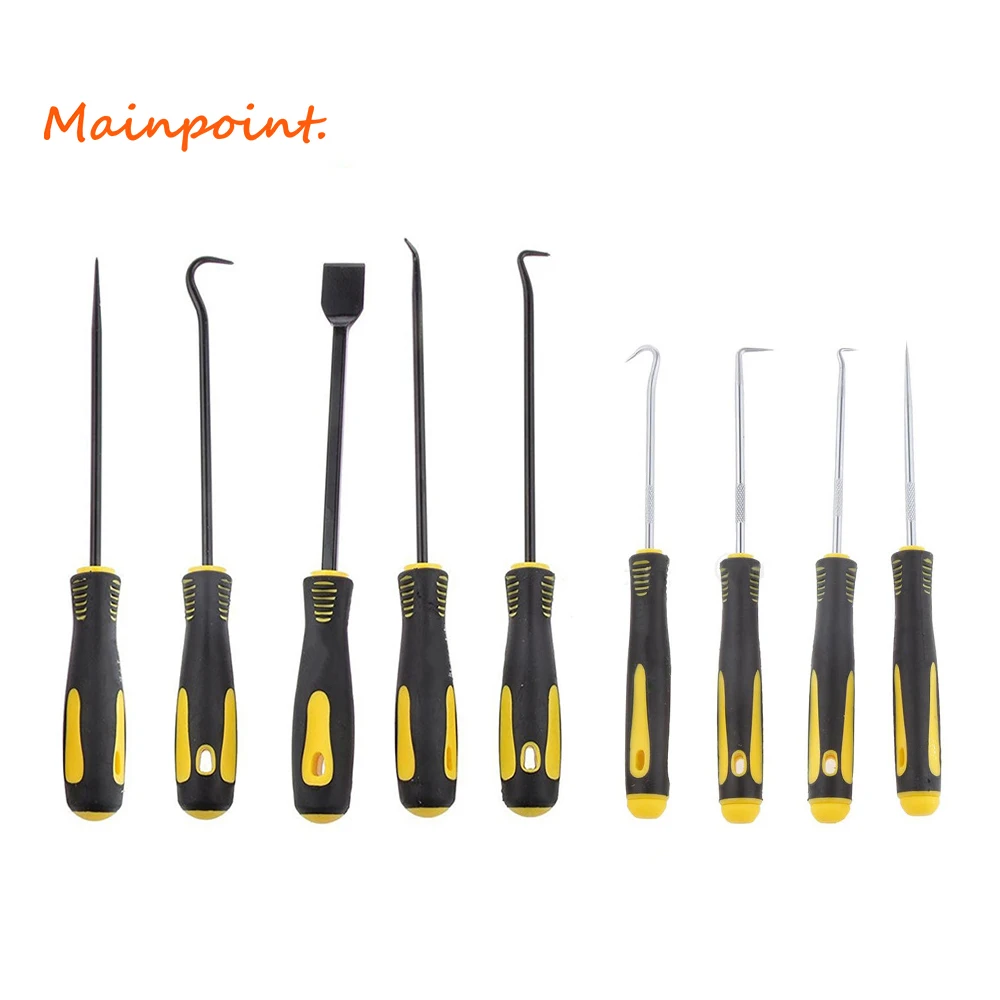 

9Pcs Oil Seal Hook Set Car Maintenance Auto Repair Chrome Vanadium Steel Oil Seal Screwdriver Set Car Maintenance Tools Scraper