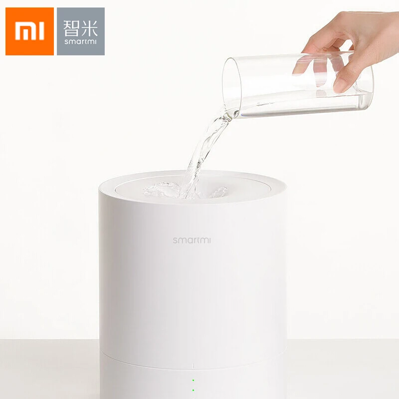 Xiaomi Smartmi Мини тихий ультразвуковой смарт увлажнитель 2.25L высокий освежитель