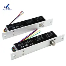 Электрический замок с 5 проводами, магнитный выход с таймером, 12 В постоянного тока, безопасное отключение питания, чтобы открыть дверь, безопасность для системы контроля доступа