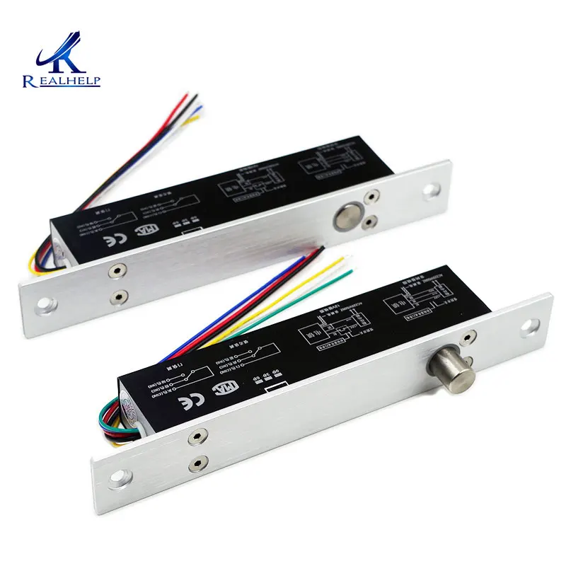 

5 Wires Electric Lock Magnetic Output with Timer DC12V 24V adjustable Fail Safe Door Security for Access Control System