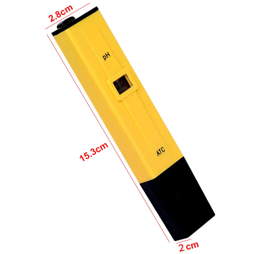 Прочный тесты ручка ABS Желтый цифровой ЖК дисплей бассейны тест качества воды ing амниотической жидкости диабет питьевой воды
