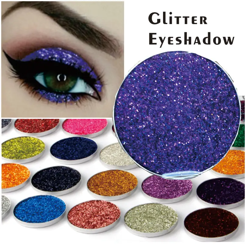

Pressed Glitter Eye Shadow Single Eyeshadow Makeup Glitter Eyeshadow Make Up Cosmetic Pigment Glitters maquiagem sombra